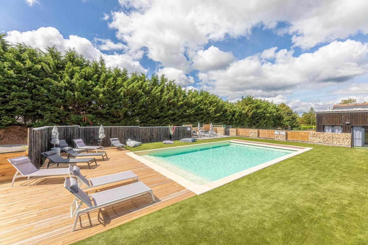 La Maison Du Bois Brule 1 - Avec Piscine Partagee Villaines-les-Rochers Bagian luar foto