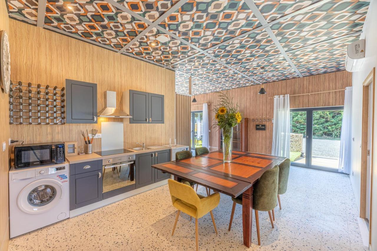 La Maison Du Bois Brule 1 - Avec Piscine Partagee Villaines-les-Rochers Bagian luar foto